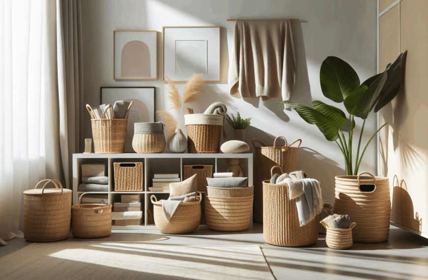 Cestas de Almacenaje Premium: Eleva la Elegancia y Sofisticación de tu Hogar