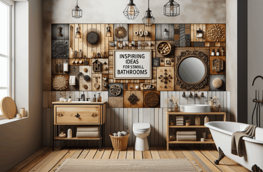 Colores Rústicos para Baños Pequeños: Inspiración y Tendencias 2024