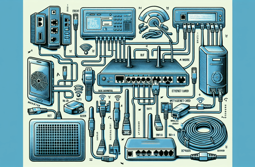 Elementos Esenciales para la Configuración de una Red Ethernet