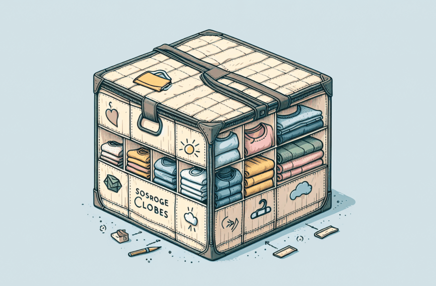 Organizador Plegable sin Olores: La Solución Ideal para Ropa de Temporada y Sucia