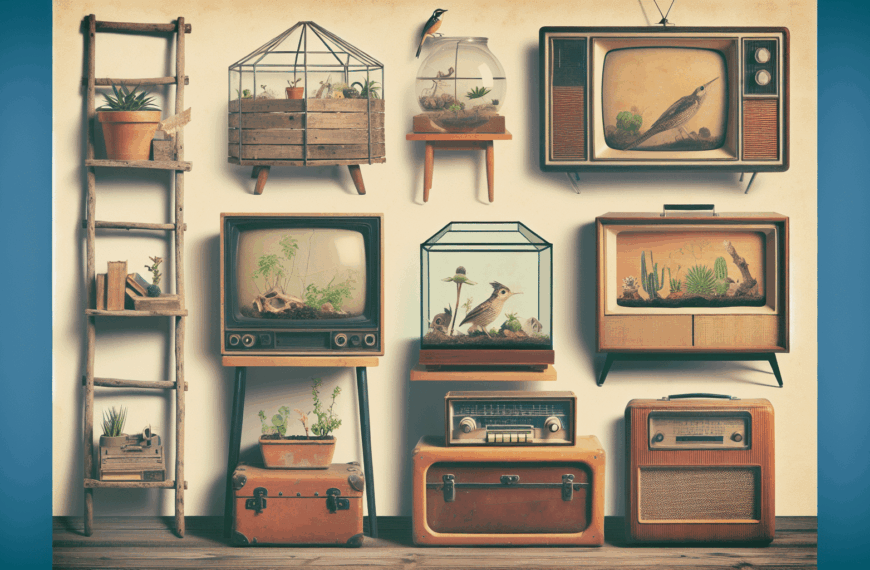 Transforma y Renueva: Dale Una Segunda Oportunidad a Tus Objetos Viejos