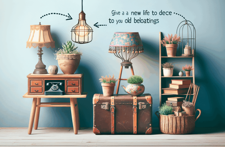 Renueva Tu Espacio: Ideas Deco Creativas para Darles Nueva Vida