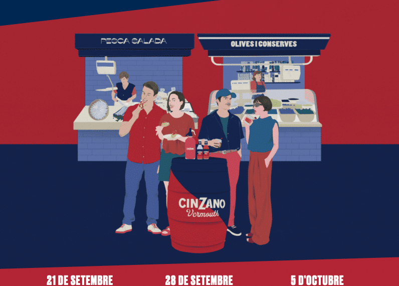 Embárcate en la Ruta de Mercados de Barcelona: Celebración del Aperitivo con Cinzano Bitter Soda