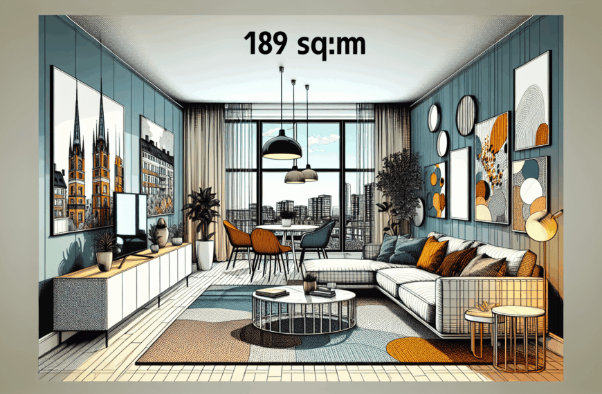 Fusión de Estilos: Exploración de un Apartamento de 189 m² en Estocolmo con Diseño Nórdico y Toque Pop