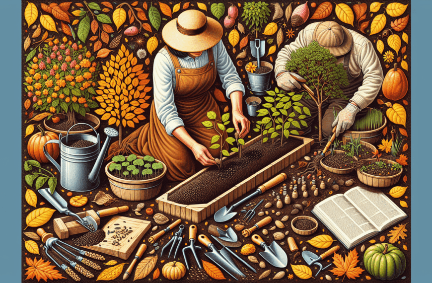 Guía Esencial de Siembra y Plantación para el Otoño: Tu Momento de Cultivar