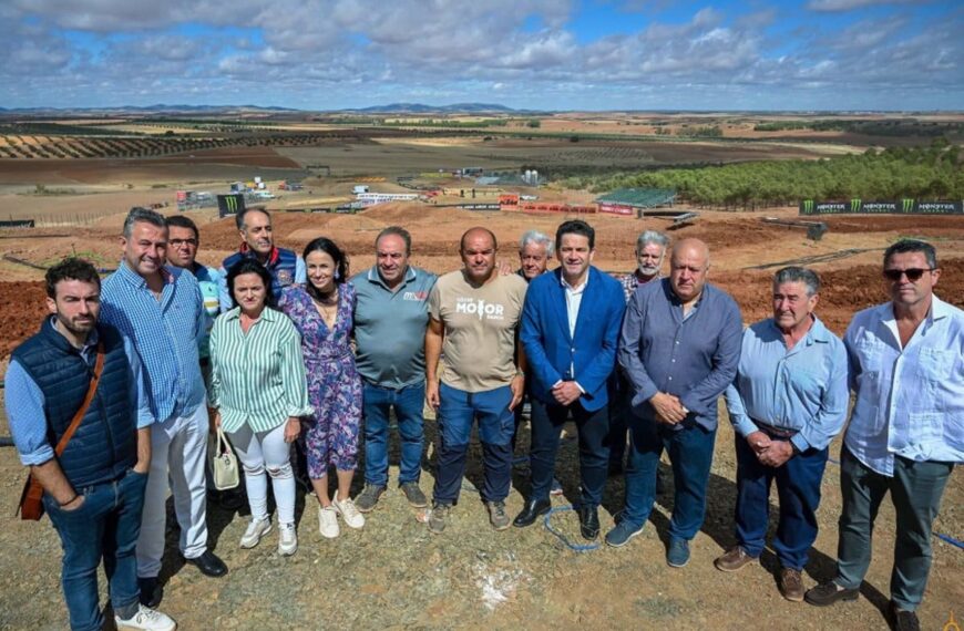 El circuito de motocross de Cózar preparado para el Campeonato del Mundo de MXGP este fin de semana