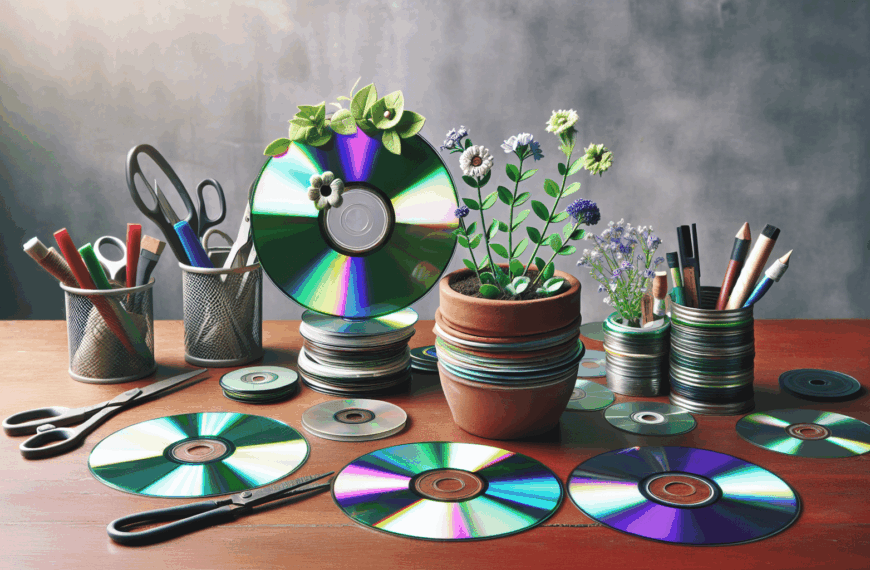 Innovadoras Formas De Reutilizar Tus CDs Viejos y Darles Una Nueva Vida