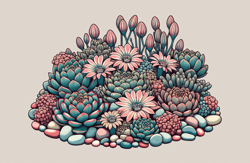 Lithops: La Fascinante Planta Piedra Que Encanta con su Floración y Requiere Mínimos Cuidados