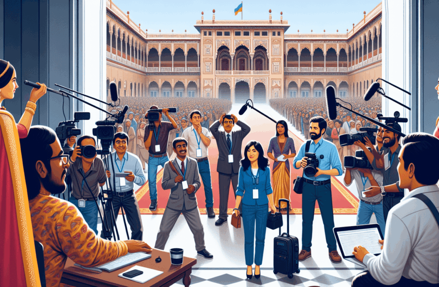 Periodistas irrumpen sorpresivamente en el Palacio siguiendo las normativas establecidas