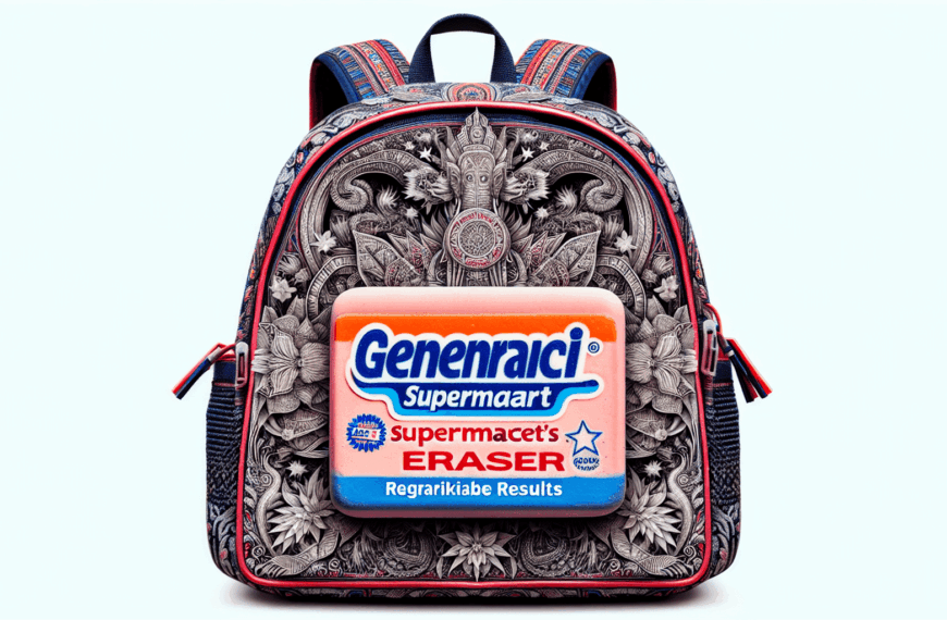 Descubrimiento Asombroso: El Borrador Mágico de Mercadona Funciona Perfectamente en la Mochila de mi Hijo