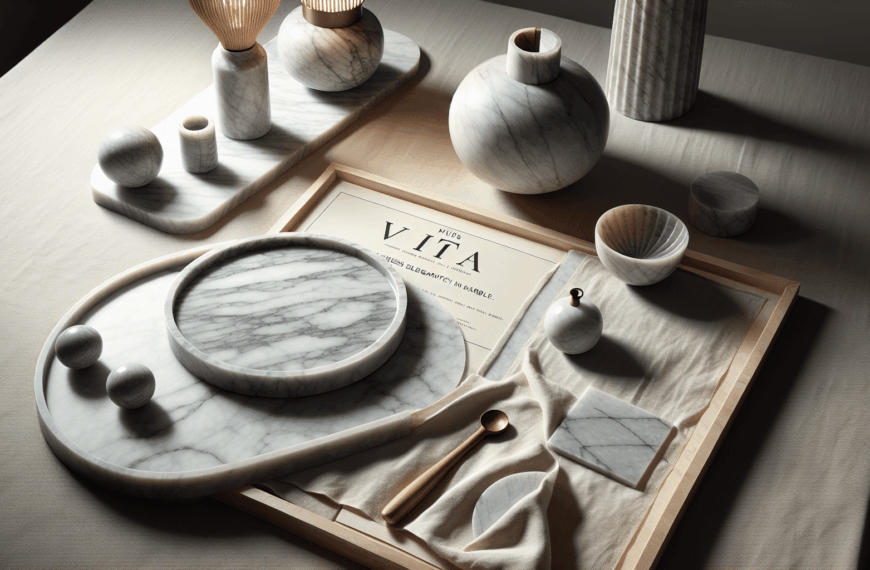 Vita de Muubs: La Elegancia Atemporal del Mármol en Cada Detalle