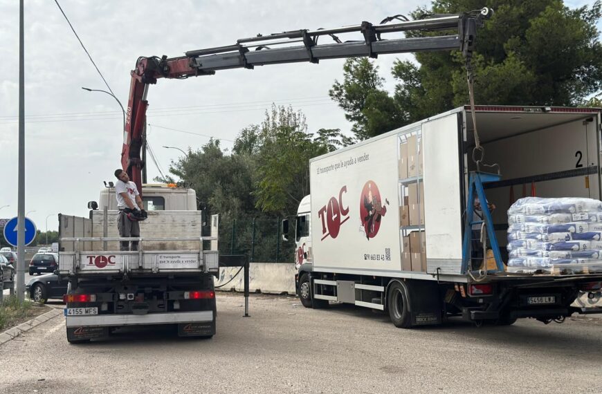 Top Courier Refuerza su Liderazgo en Transporte de Cargas Pesadas con Camión Grúa