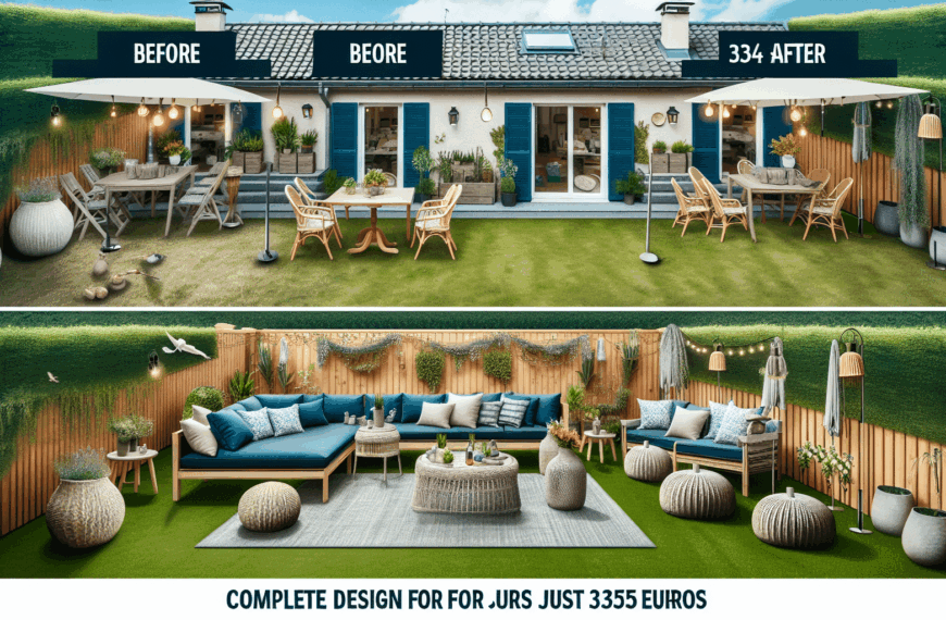 Renueva Tu Patio: Diseño Integral y Accesorios De Ikea Por Solo 355 Euros