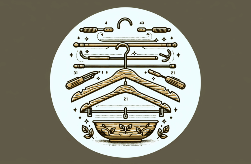 Convierte Antiguas Perchas de Madera en un Sofisticado y Práctico Escurridor de Platos en Solo Dos Pasos