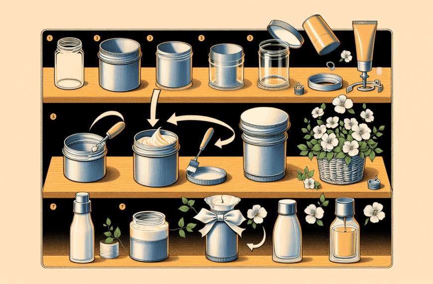 Convierte Tus Antiguos Botes de Crema en Sofisticados Ambientadores Caseros