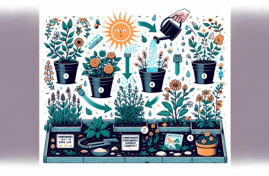 Recupera tu Jardín: Técnica Casera para Revitalizar Plantas Afectadas por el Sol