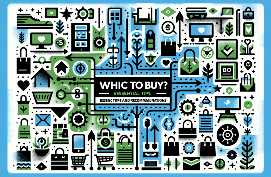 Guía de Compra: Consejos y Recomendaciones Esenciales para Elegir el Mejor Producto