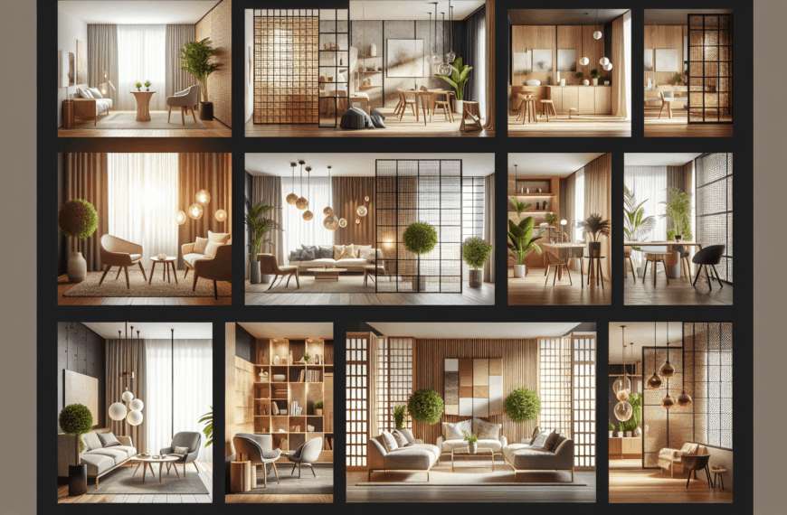 11 Maneras Sofisticadas de Dividir Ambientes con Estilo