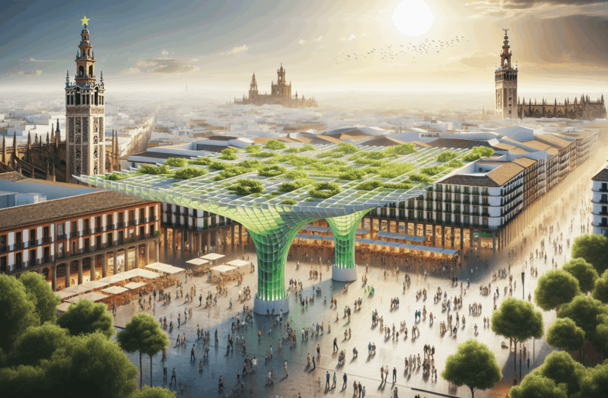 Innovadores Toldos Transforman los Espacios Verdes de Sevilla