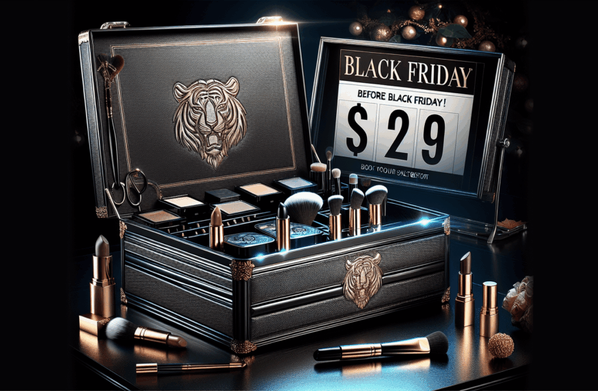 Tiger Presenta su Exclusivo Organizador de Maquillaje: ¡Impulsa las Ventas antes del Black Friday!