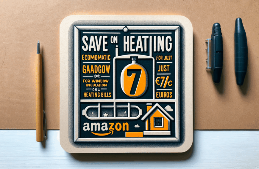 Ahorra en Calefacción: Gadget Económico para Aislar Ventanas por Solo Siete Euros en Amazon