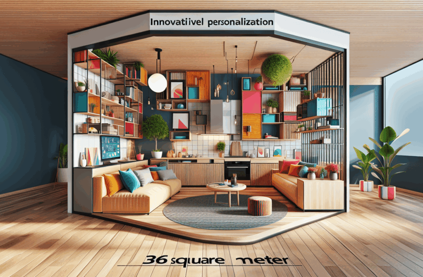 Renueva Tu Rincón: Inspiración Innovadora para Personalizar 36 m²