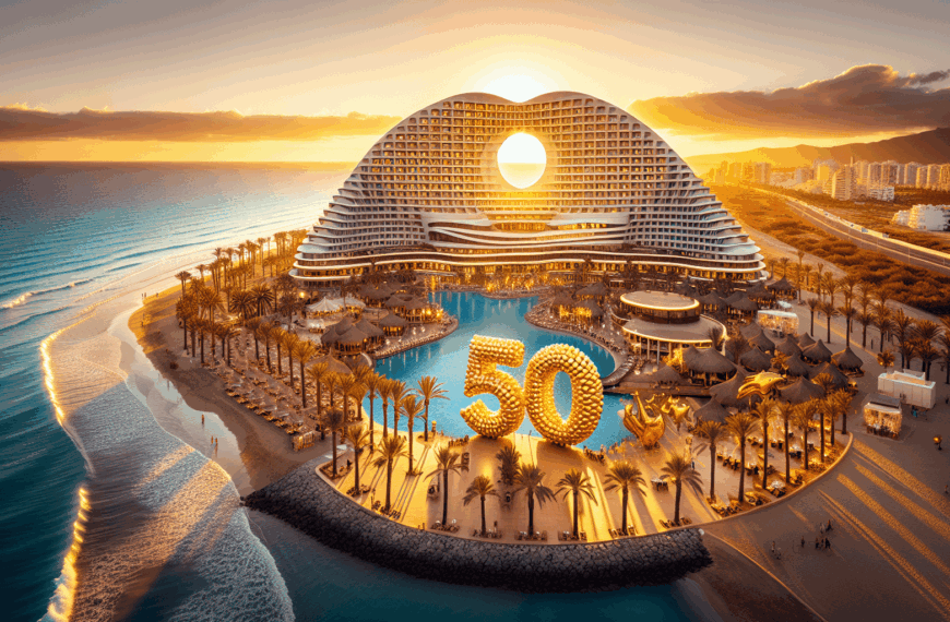 Golden Jubilee: Evenia Zoraida Resort Celebrates 50 Years in Roquetas de Mar