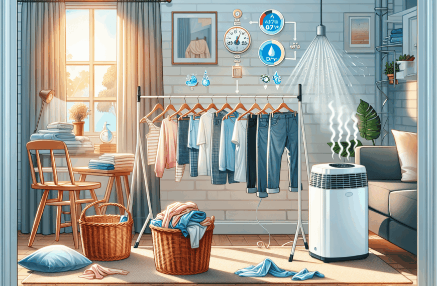 Cómo Secar la Ropa en Casa sin Dejar Rastro de Humedad: Métodos Efectivos