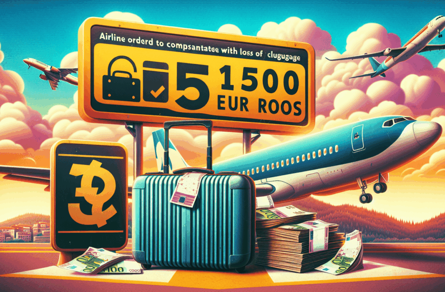 Aerolínea Condenada en Donostia a Indemnizar con 1.500 Euros por Pérdida de Maleta Facturada