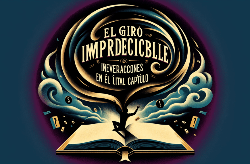 El Giro Impredecible: Revelaciones Inesperadas en el Último Capítulo