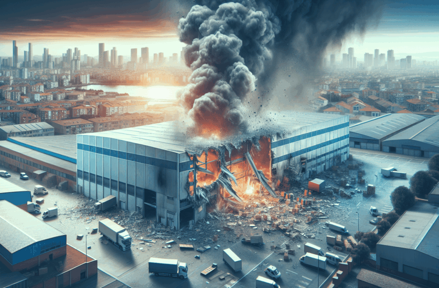 Explosión mortal en almacén de Estella, Navarra: Un trabajador pierde la vida en accidente laboral