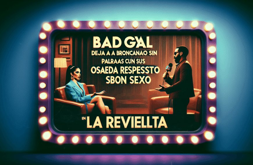 Bad Gyal deja a Broncano sin palabras con su osada respuesta sobre sexo en ‘La revuelta’