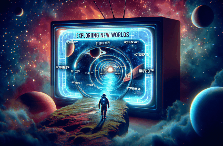 Explorando Nuevos Mundos: Las Series de Estreno en Plataformas de Streaming del 28 de Octubre al 3 de Noviembre de 2024