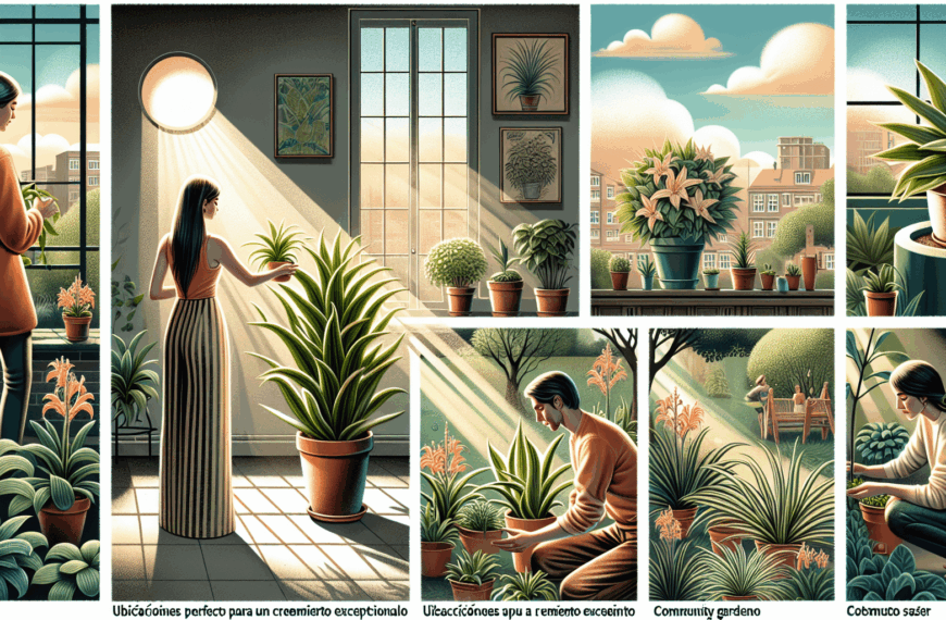 Guía Definitiva: Ubicaciones Perfectas para un Crecimiento Excepcional de Sansevieria