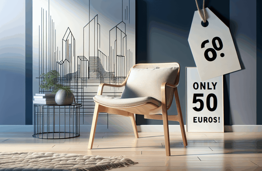 Silla Nórdica a un Precio Increíble: ¡Sólo 50 Euros!