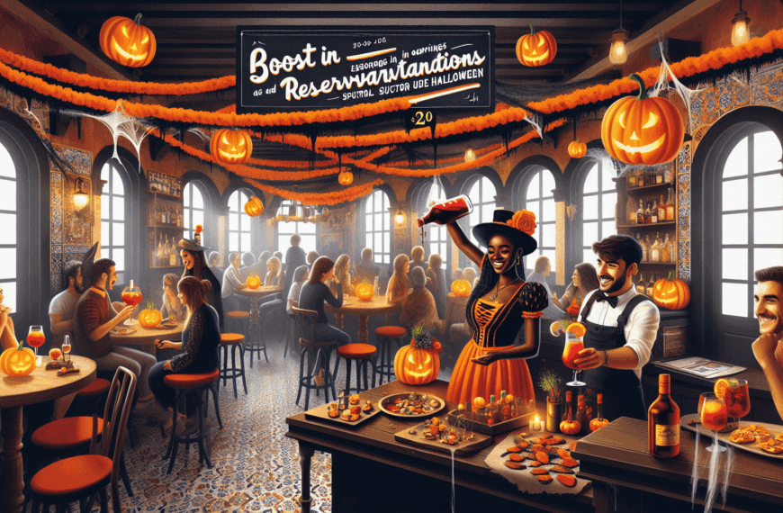 Incremento en Ingresos y Reservas del Sector Hostelero Español Durante Halloween