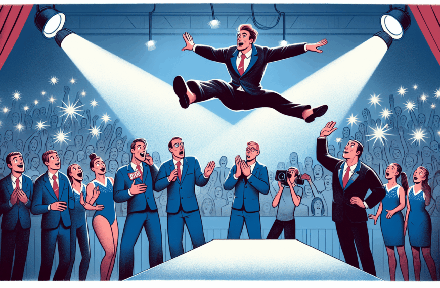 Óscar Casas impresiona a estrellas de la gimnasia olímpica en su espectacular debut en ‘El gran salto’ de Atresplayer