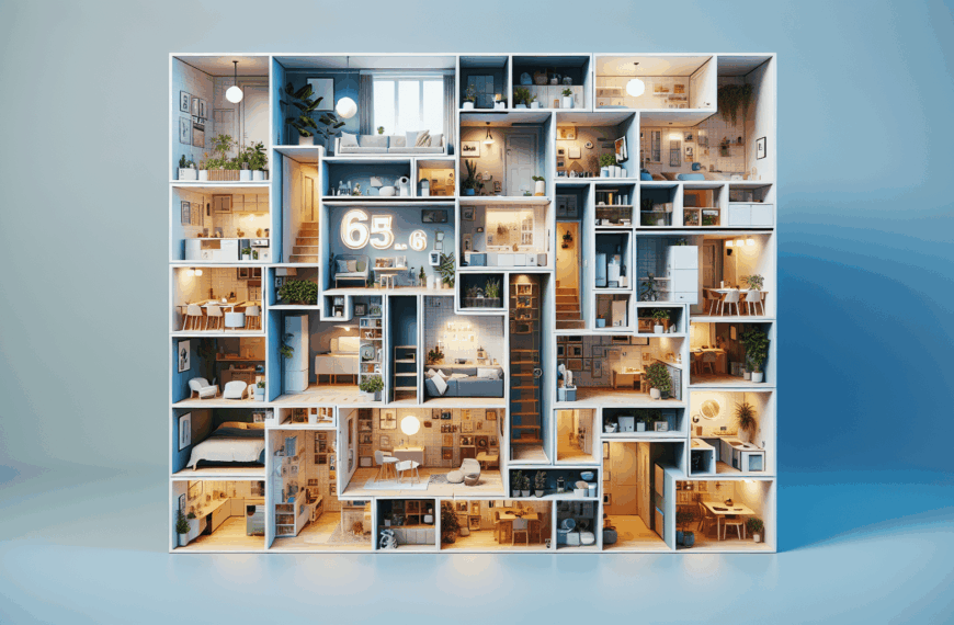 Amplitud Sorprendente: El Encanto de un Apartamento Sueco de 65 m² que Siente Como 100