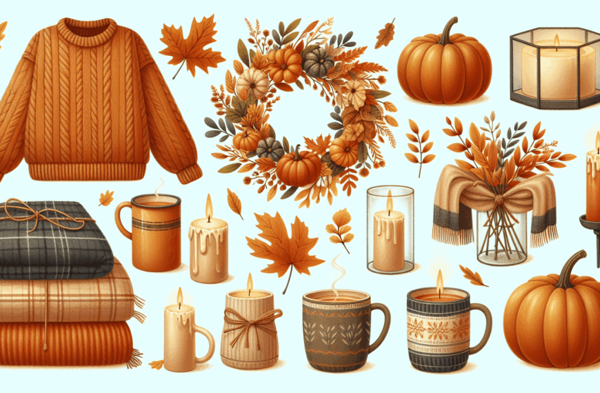 Indispensables de Otoño: 7 Elementos Decorativos para Renovar Tu Hogar