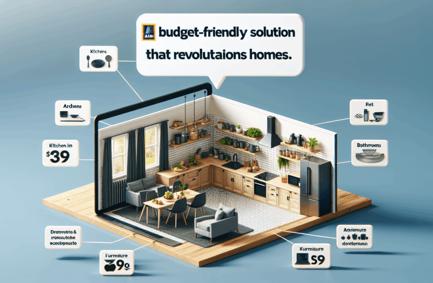 Aldi Innova con Soluciones Accesibles para Renovar Cocinas, Baños y Muebles