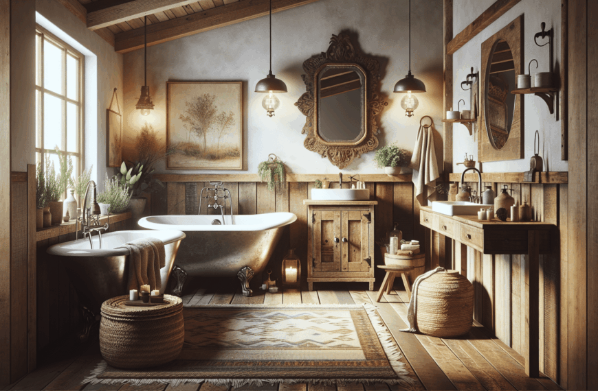 Baños Rústicos: Fusionando Estilo y Comodidad en Tu Espacio