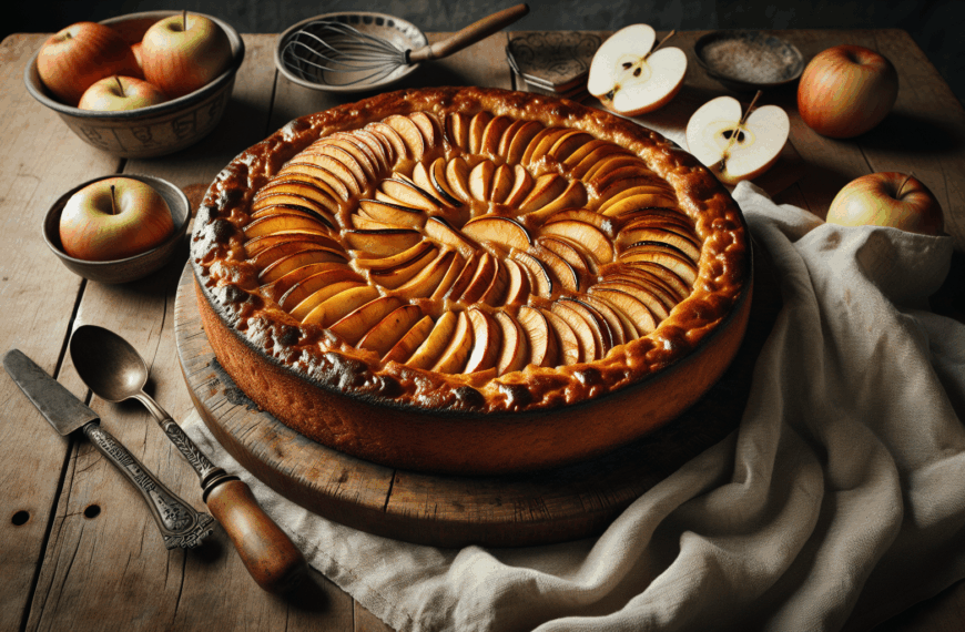Delicia Normanda: Bizcocho de Manzana con Tradición y Sabor