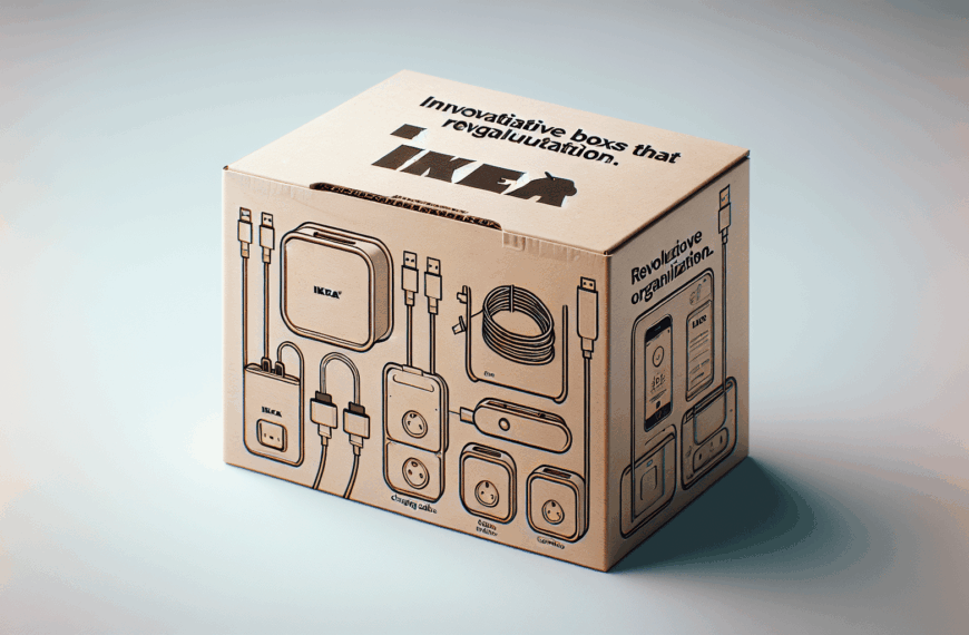 IKEA Innova con Cajas Organizadoras Ideales para Cargadores y Pequeños Accesorios