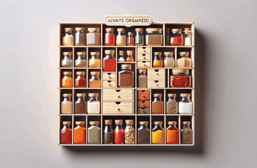 Organiza tu Cajón de Especias de Forma Impecable con la Innovadora Solución de Leroy Merlin