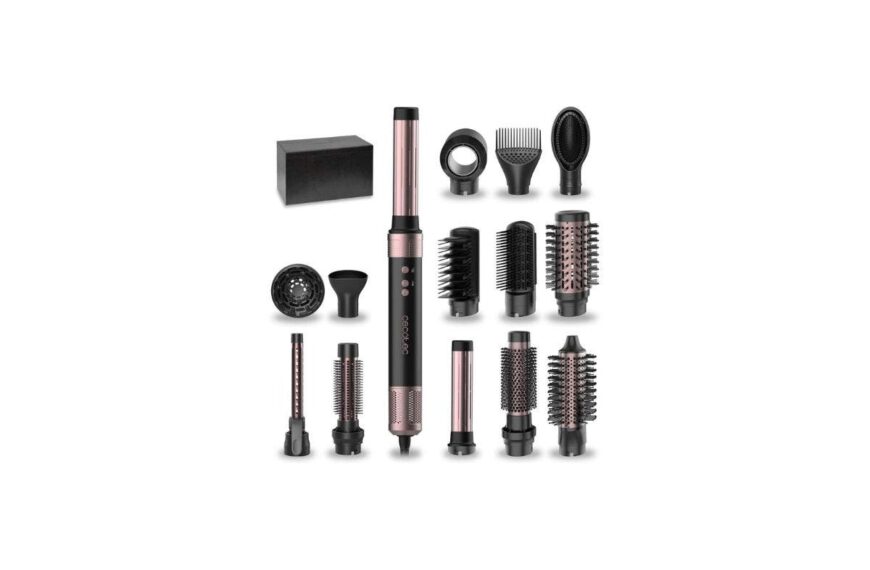 Cecotec Ceramic Care 14in1 AirGlam: El Cepillo Ideal para Un Cabello Brillante y Sin Frizz