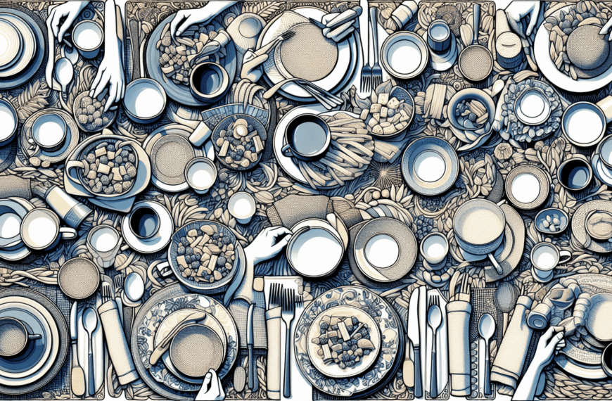 Descubre las Mejores Vajillas de Carrefour por Menos de 30 Euros: ¡Imposible Elegir Solo Una!