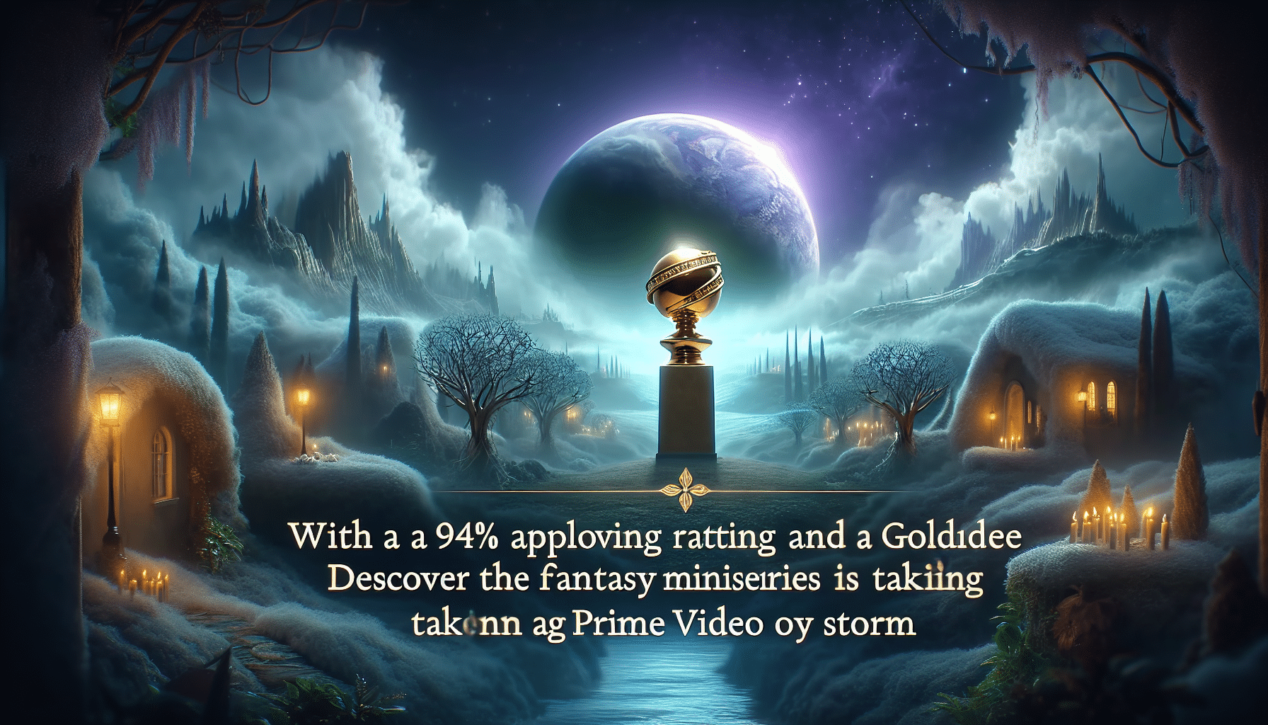 Con 94% de Aprobación y un Globo de Oro, Descubre la Miniserie de Fantasía que Arrasa en Prime Video