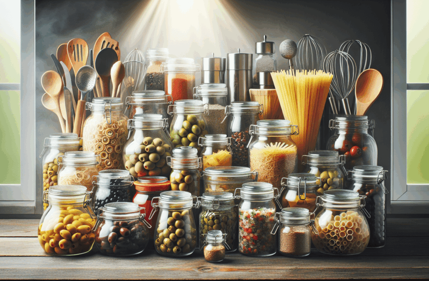Creatividad y Orden: Convierte Botes de Olivas en Aliados Invaluables para tu Cocina