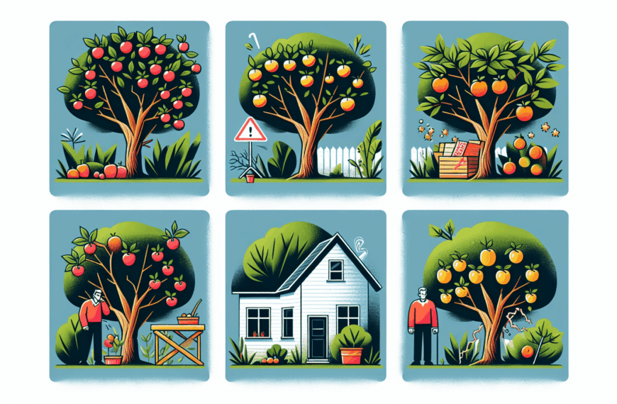 Evita Estos 4 Árboles Frutales en Casa: Motivos y Efectos