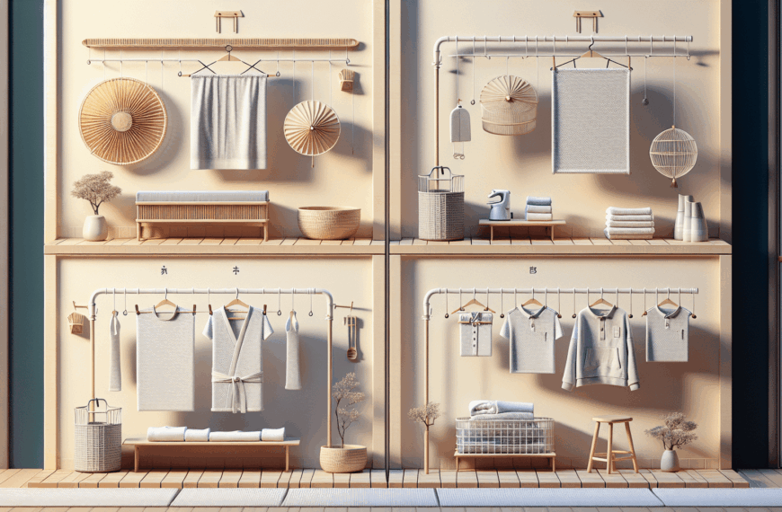 Optimiza el Secado de Ropa en Casa: Cuatro Innovadores Gadgets de Zara Home con Técnica Japonesa